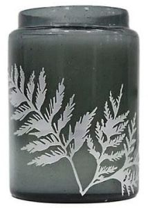 Printed Glass Candle Jar