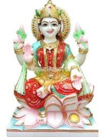 maa laxmi marble statue