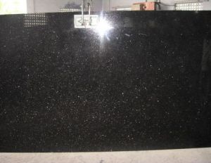 Polished Black Granite Block