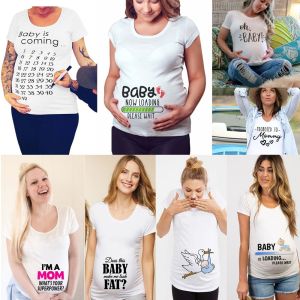 Ladies Printed Maternity T Shirt