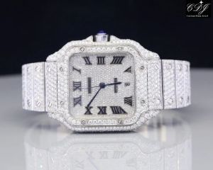 RK07 VVS Moissanite Diamond Watch