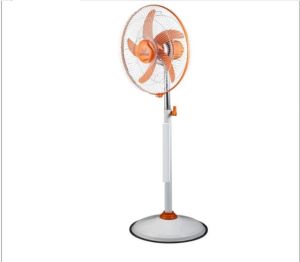 16 Inch Orange Budget Pedestal Fan