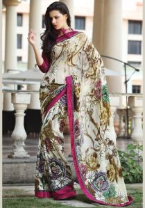 Fancy Digital Printed Saree