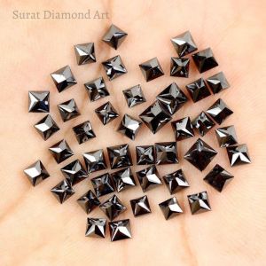 Black Princess Cut Excellent Diamond