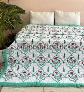 Rustic Green Quilt