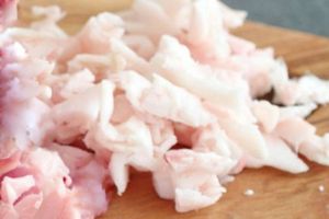 Frozen mutton fat