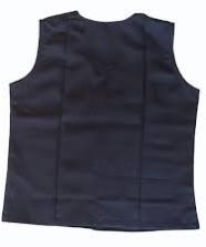 Girls Poly Viscose School Waistcoat