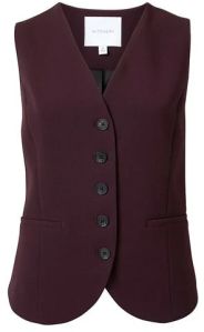 Ladies Poly Viscose Hospital Waistcoat