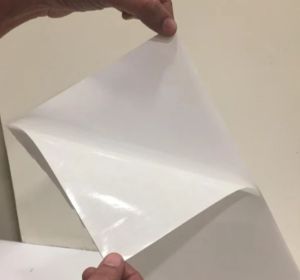 White Silicon Paper