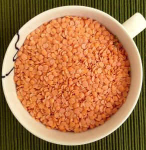 masoor dal (red lentil)