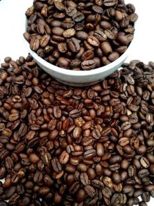 dried coffee beans