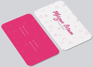 Velvet Finish Business Card