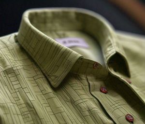 Mens Green Bamboo Shirt