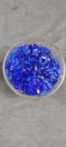 Blue Cullet Glass Scrap