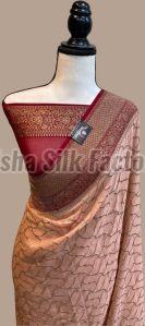 Banarasi semi georgette saree