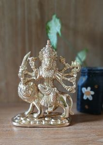 Brass Durga Mata 02