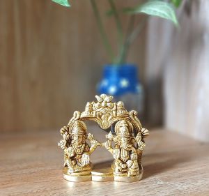 BRASS LAXMI GANESH JI 004