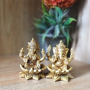 BRASS LAXMI GANESH JO 002