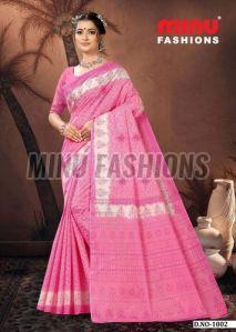 Swati Embroidered Cotton Saree