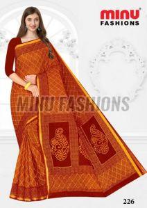 Tanheria Printed Cotton Saree