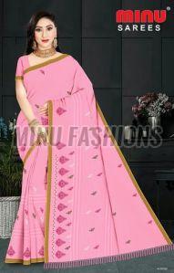 Vanshika Embroidered Cotton Saree