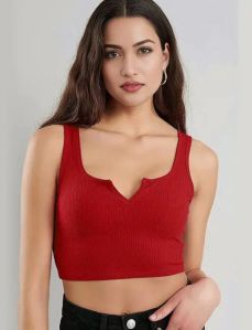 Sleeveless Crop Top