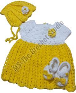 crochet baby dress