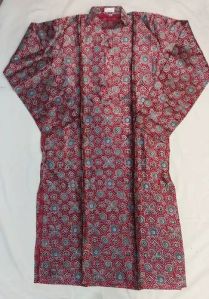 Ajrakh Printed Mens Kurta