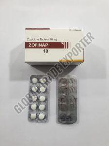 Zopinap 10 Mg Tablet