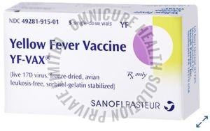 Yellow fever vaccine - YF-VAX