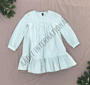 Party Wear Girls Cotton Frock