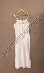 Sleeveless Cotton Beach Wear Dress