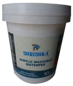 1kg Acrylic Washable Distemper Paint