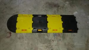 PVC Yellow and Black Heavy Duty Speed Breaker