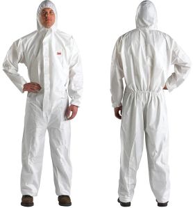 White Plain Disposable Coverall Suit