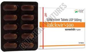 Valclovir 500mg Tablet