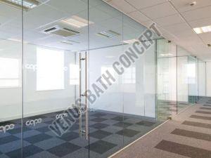 Frameless Glass Partition