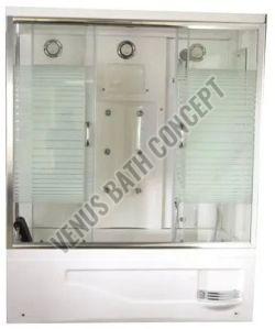 Rectangular Glass Steam Shower Cabin