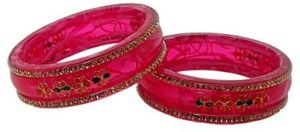 Ladies Pink Seep Bangle