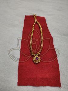 Artificial Stone Thushi Necklace