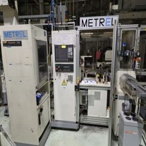 METREL 1017, 442/0-2/0, laser marking system, BJ2004