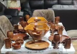 Wooden Dinner Set