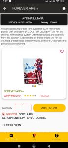 forever argi plus tablet