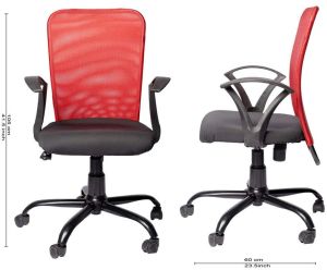 Red and Black Office Chair