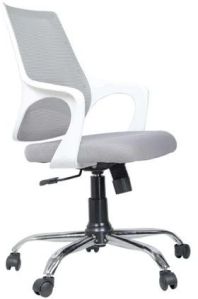 White and Grey Office Chair