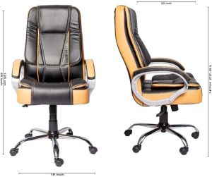 Yellow Black Executive Chair