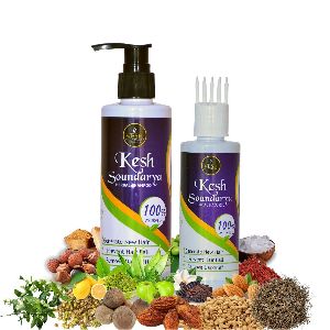 Keshsoundarya Herbal Hair Oil + Shampoo