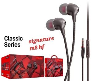 Singnature M8 Wired Earphone