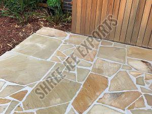 Desert Sand Crazy Paving Stone