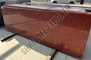 Ruby Red Granite Slab